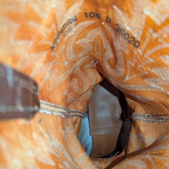 Lucchese Sz 10.5D shaved stingray boots - Picture 8 of 8